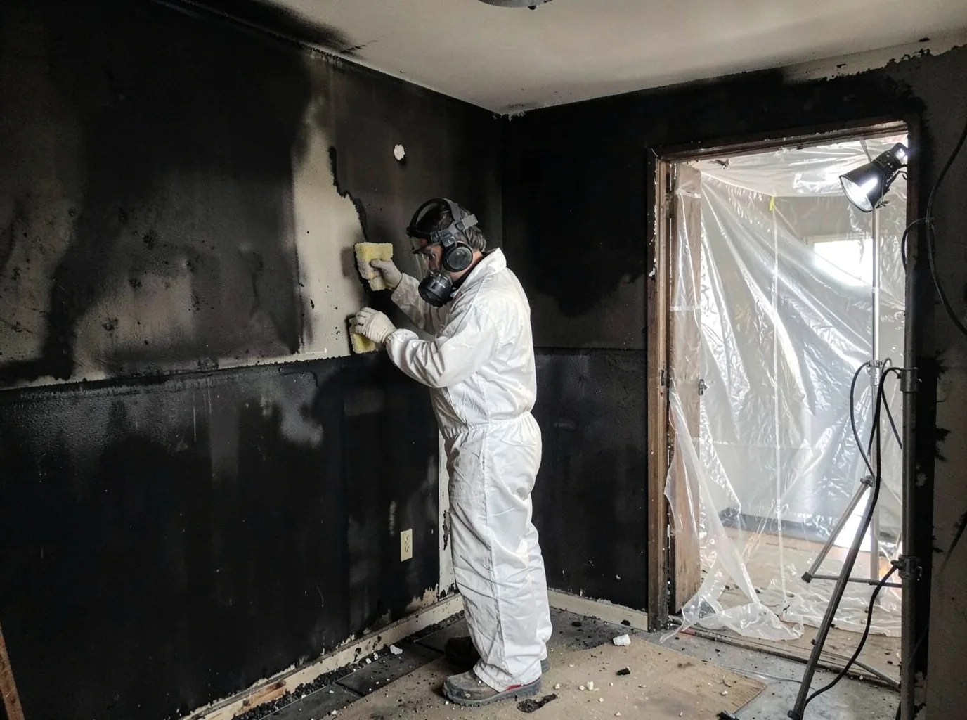 Fire Damage Restoration company in Sandoval, IL